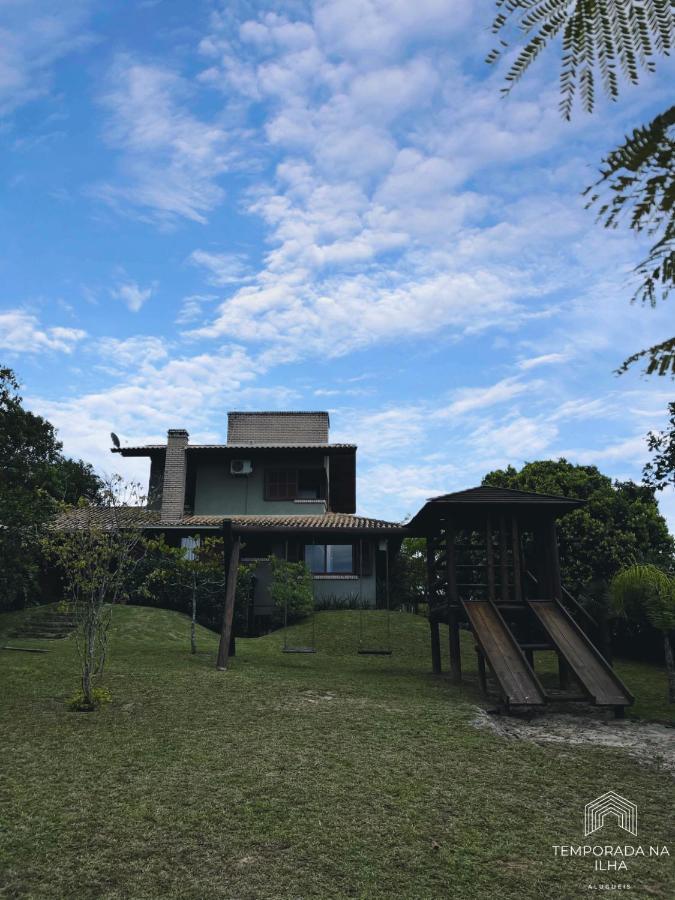 Casa De Praia No Rosa - Vista Para Lagoa De Ibiraquera Imbituba  Εξωτερικό φωτογραφία