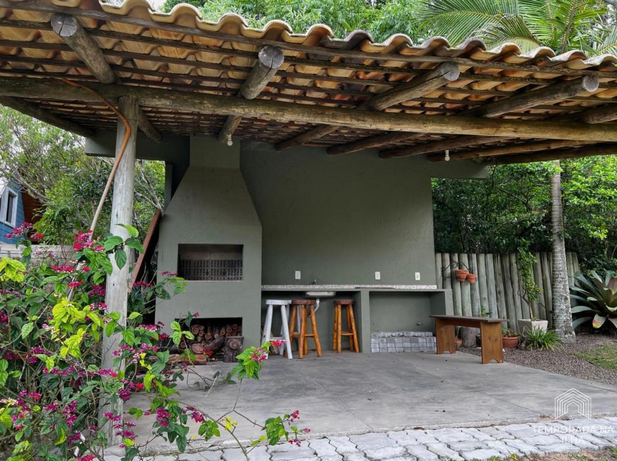 Casa De Praia No Rosa - Vista Para Lagoa De Ibiraquera Imbituba  Εξωτερικό φωτογραφία